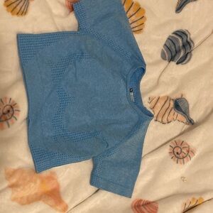 Kids Light Blue Short Sleeve Tee